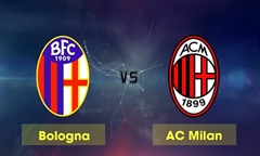 Tip bóng đá ngày 08/12/2019: Bologna VS AC Milan